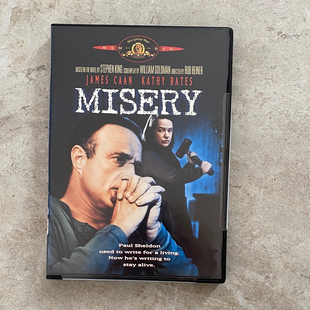 Misery NWT DVD Stephen King Rob Reiner